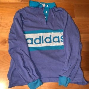 Vintage adidas collared sweater